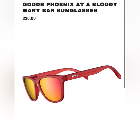 Goodr Sunglasses "Pheonix at a Bloody Mary Bar" - Picture 4 of 4